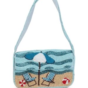 Viral Beach Balls-   Beach Themed Beaded Shoulder Bag